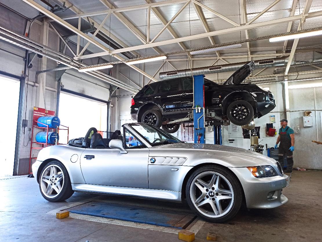 BMW Z3 - диагностика подвески портфолио