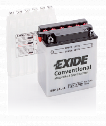 Exide YB12AL-A 12Ah (165А 134*80*160)