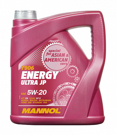 Масло моторное MANNOL ENERGY ULTRA JP 5W-20