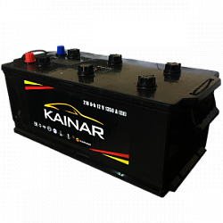 Kainar Euro 210 (4) рус -/+ (1350A, 524*239*240) с бортами