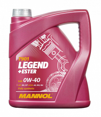 Масло моторное MANNOL LEGEND+ESTER 0W-40