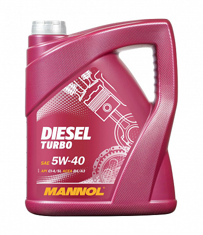 Масло моторное MANNOL DIESEL TURBO 5W-40