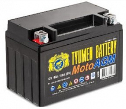 TYUMEN BATTERY YTX9 9Ah (110A 150*86*105)