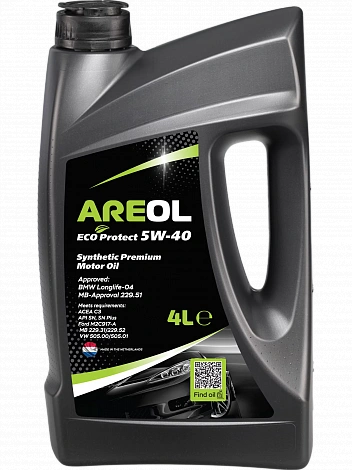 Масло моторное AREOL ECO Protect 5W-40