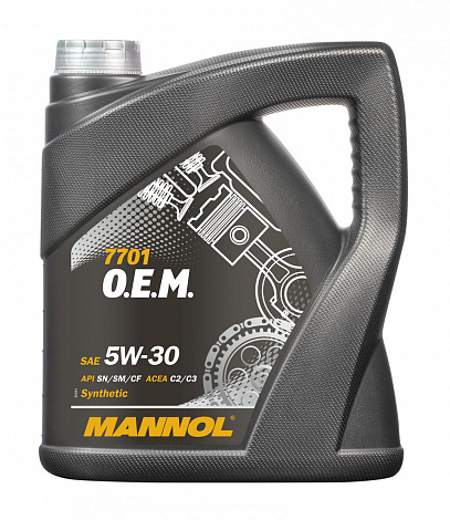 Масло моторное MANNOL O.E.M. CHEVROLET OPEL 5W-30